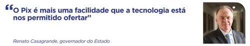 
          Imagem ilustrativa da imagem Motoristas do ES vão poder usar Pix em blitz para pagar licenciamento
          