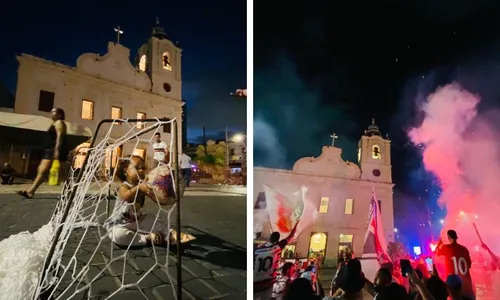 
          Imagem ilustrativa da imagem Pelada histórica: torcida do Santa Cruz celebra 110 anos com futebol e tradição
          