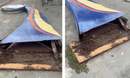 
          Imagem ilustrativa da imagem Placa de shopping cai e assusta moradores em Jacaraípe
          