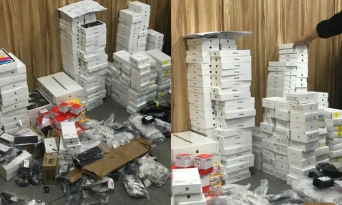 
          Imagem ilustrativa da imagem Polícia Federal apreende R$ 3 milhões em produtos Apple no aeroporto de Belém
          