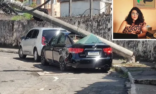 
          Imagem ilustrativa da imagem Poste cai, atinge carro e causa prejuízo em Guarapari
          