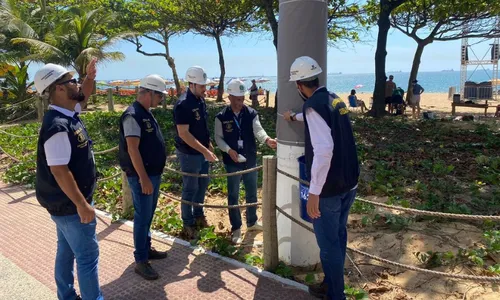 
          Imagem ilustrativa da imagem Postes da orla de Vila Velha passam por nova vistoria do Crea neste sábado
          