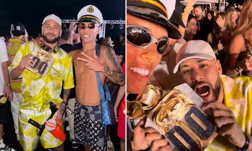 
          Imagem ilustrativa da imagem Quem é o influencer que deu colar de luxo a Neymar e já foi alvo da PF?
          