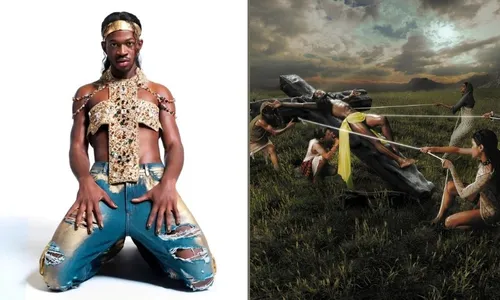 
          Imagem ilustrativa da imagem Rapper imita Jesus Cristo crucificado e indica sua era cristã para novo disco
          