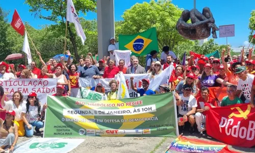 
          Imagem ilustrativa da imagem Recife resiste: ato em defesa da democracia no Monumento Tortura Nunca Mais
          