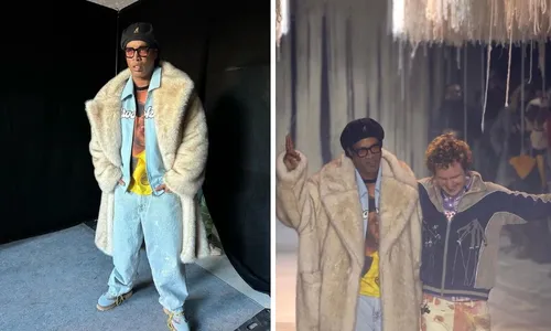 
          Imagem ilustrativa da imagem Ronaldinho Gaúcho surpreende e faz 'bico' de modelo na Semana de Moda de Paris
          