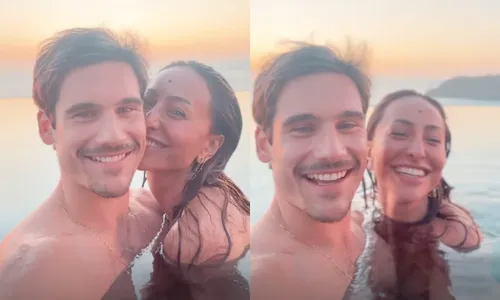 
          Imagem ilustrativa da imagem Sabrina Sato e Nicolas Prattes postam vídeos juntos dentro de piscina
          