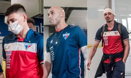 
          Imagem ilustrativa da imagem Seis jogadores do Fortaleza ficam feridos após ataque ao ônibus do time
          