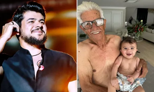 
          Imagem ilustrativa da imagem Sertanejo Cristiano mostra filho recém-operado com avô e semelhança emociona
          