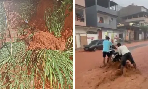 
          Imagem ilustrativa da imagem Temporal alaga ruas e água invade comércios de Afonso Cláudio
          