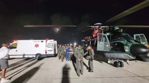 
          Imagem ilustrativa da imagem Tripulante turco com suspeita de Infarto é evacuado por Helicóptero para o Recife
          
