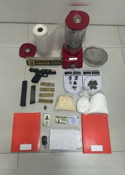 Imagem ilustrativa da imagem Liderança do tráfico de 13 bairros em Vila Velha é preso em operação da polícia