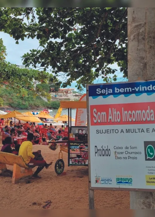 Imagem ilustrativa da imagem Multas, apreensões e brigas contra som alto nas praias do ES