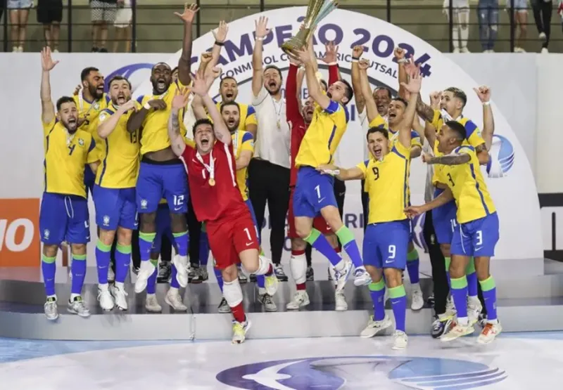 Brasil conquistou a Copa América de futsal pela 11ª vez na história