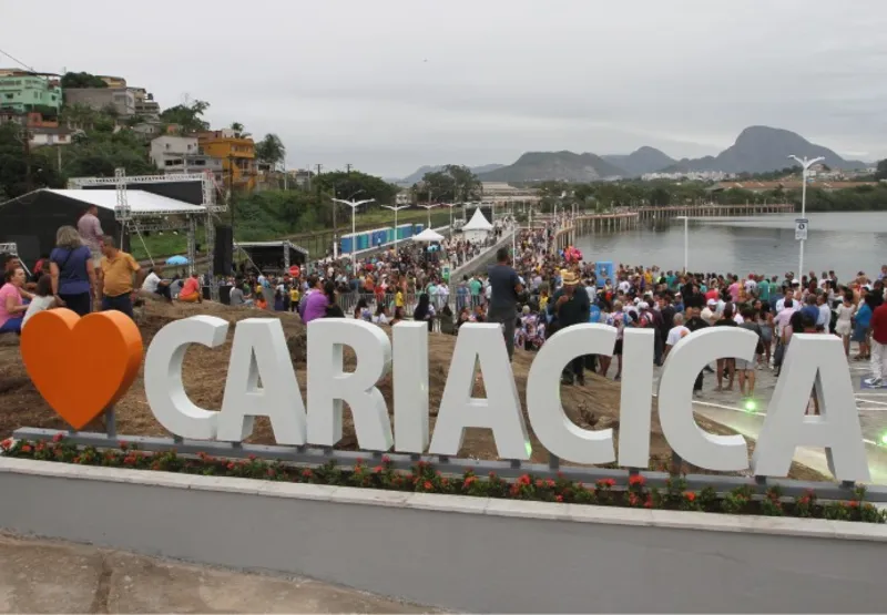 Inauguração da nova orla  de Cariacica ocorreu com show de drones e apresentações musicais, incluindo a bateria da Boa Vista