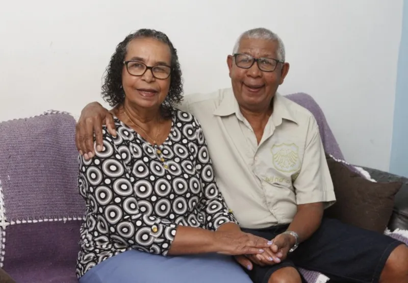 Olga Nunes, de 77 anos, e Craudionor Pereira, de 72, se casaram em abril do ano passado e disseram que a decisão do STF é importante