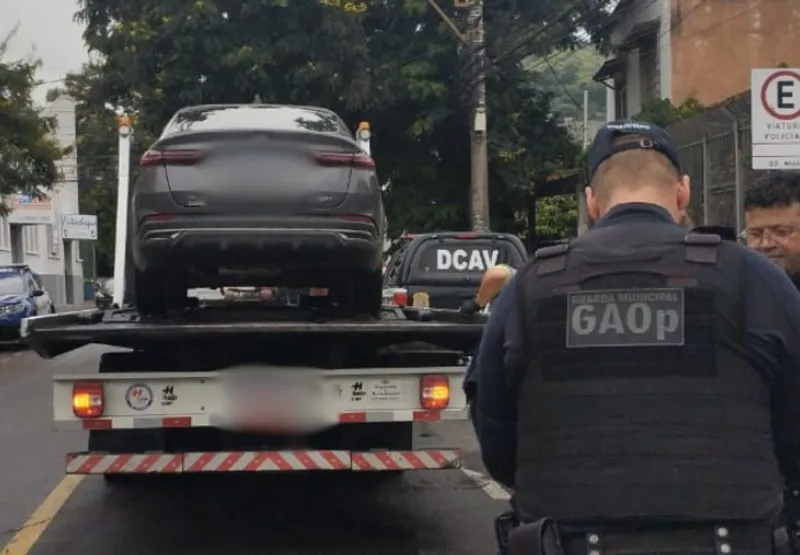 Carro clonado foi apreendido pela Guarda Municipal de Vitória