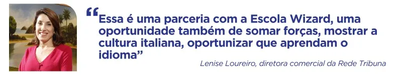 Imagem ilustrativa da imagem A Tribuna vai sortear bolsa de estudo para aprender italiano