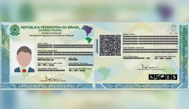 Imagem ilustrativa da imagem Divulgado calendário de emissão da nova Carteira de Identidade Nacional no estado