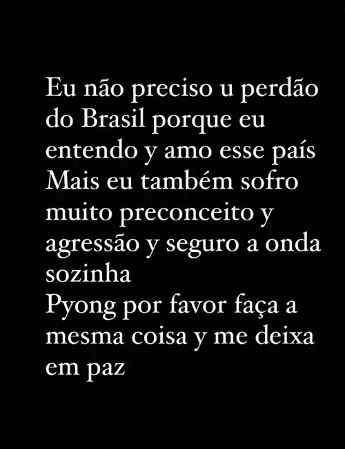 Imagem ilustrativa da imagem Ex-BBB Antonela desabafa sobre relação com Pyong Lee e diz que ele é gay