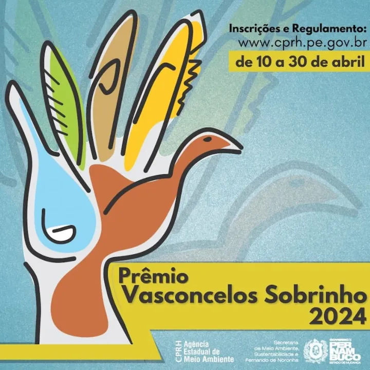 Imagem ilustrativa da imagem Agência Estadual de Meio Ambiente abre inscrições ao Prêmio Vasconcelos Sobrinho