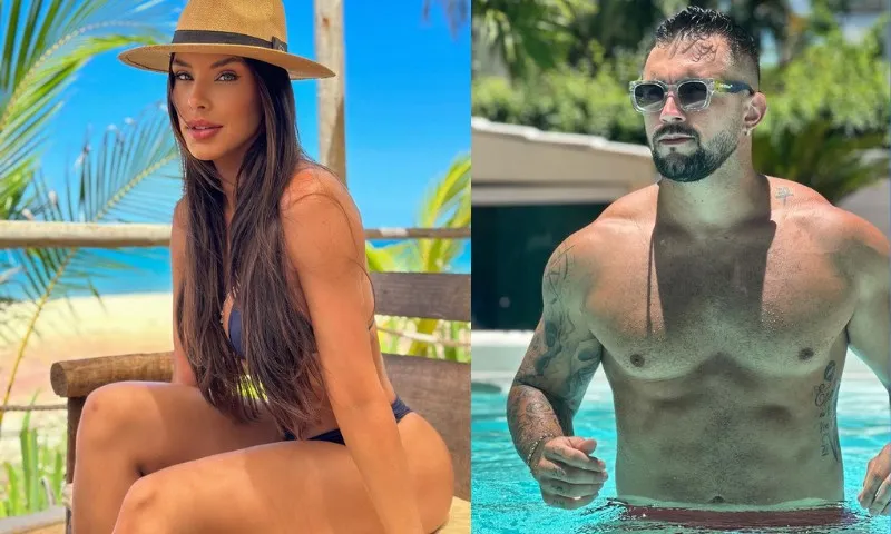 Imagem ilustrativa da imagem Arthur Picoli e Ivy Moraes, ex-BBBs, assumem namoro