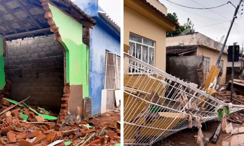 Imagem ilustrativa da imagem Chuva no ES: duas pessoas estão desaparecidas em Apiacá