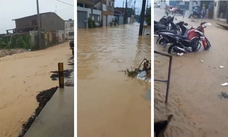 Imagem ilustrativa da imagem Chuvas fortes castigam Pernambuco e transtornos para a população são grandes