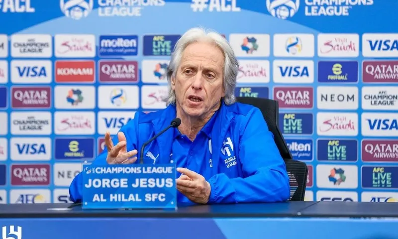 Imagem ilustrativa da imagem Com Jorge Jesus, Al Hilal bate recorde mundial com 28 vitórias seguidas