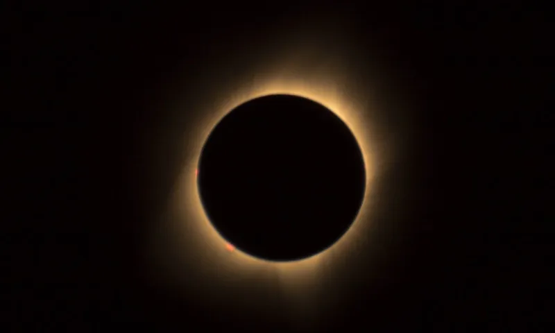 Imagem ilustrativa da imagem Como eclipse solar visto do Brasil ajudou a confirmar teoria de Einstein
