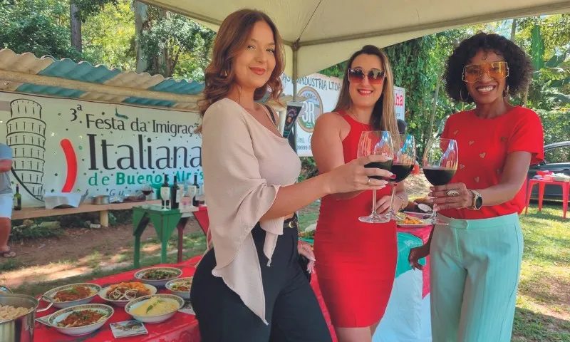 Imagem ilustrativa da imagem Festa italiana com vinho à vontade