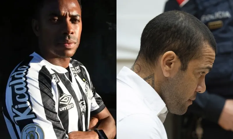 Imagem ilustrativa da imagem O que famosos disseram dos casos de Robinho e Daniel Alves; veja repercussão