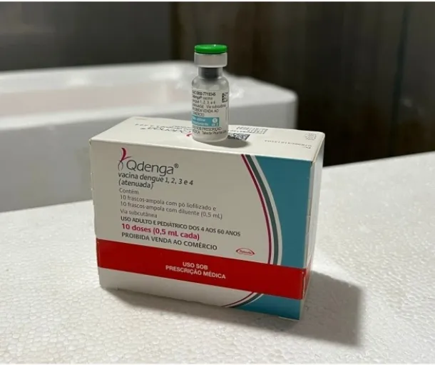 Imagem ilustrativa da imagem Pernambuco recebe 72 mil doses de vacina contra a dengue