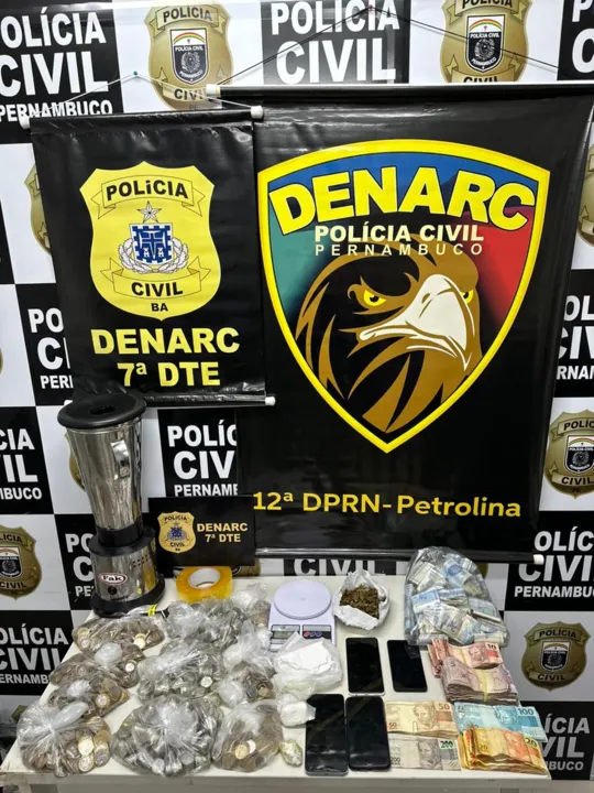 Imagem ilustrativa da imagem Preso suspeito de gerenciar tráfico de drogas em Petrolina