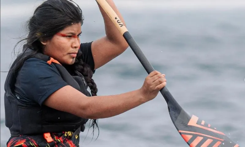 Imagem ilustrativa da imagem Treino em águas capixabas para mundial de canoagem