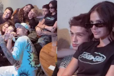 Imagem ilustrativa da imagem Bruna Marquezine e João Guilherme aparecem juntos em foto e detalhe chama atenção