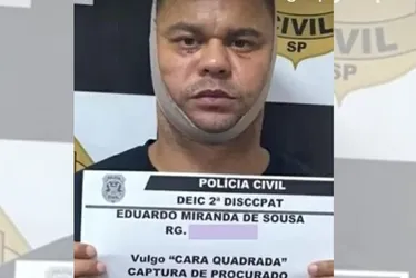Imagem ilustrativa da imagem 'Cara Quadrada' é preso antes de fazer cirurgia plástica para mudar o rosto