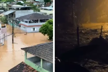 Imagem ilustrativa da imagem Chuva atinge 9 cidades do Sul do ES com mais de 100 milímetros em menos de 24 horas