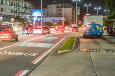 Imagem ilustrativa da imagem Corrida noturna altera o trânsito na Orla de Camburi no próximo sábado