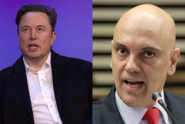 Imagem ilustrativa da imagem Divertido às vezes, estressante outras, diz Musk sobre embate com Moraes