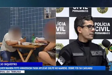 Imagem ilustrativa da imagem Em Caruaru, mulher forja sequestro com ajuda de motorista para extorquir marido