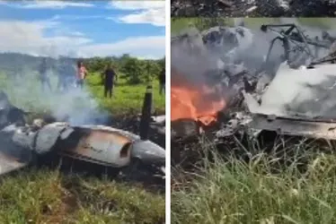 Imagem ilustrativa da imagem FAB persegue e intercepta avião clandestino vindo da Bolívia