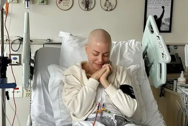 Imagem ilustrativa da imagem Fabiana Justus se emociona após receber medula óssea