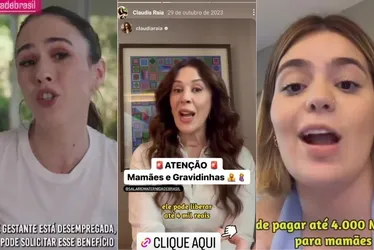 Imagem ilustrativa da imagem Famosas fazem 'publi' de empresa que cobra mães e gestantes por benefício do INSS