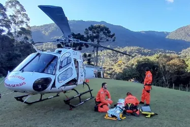 Imagem ilustrativa da imagem Homem cai durante voo de parapente na Serra da Mantiqueira em MG