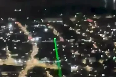 Imagem ilustrativa da imagem Homem é preso em Olinda por direcionar luz de laser contra helicóptero da PM