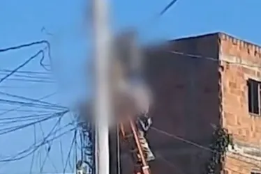 Imagem ilustrativa da imagem Homem morre eletrocutado enquanto trabalhava em poste de Cariacica