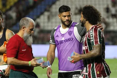 Imagem ilustrativa da imagem Hulk valoriza empate após reação do Atlético-MG contra o Fluminense