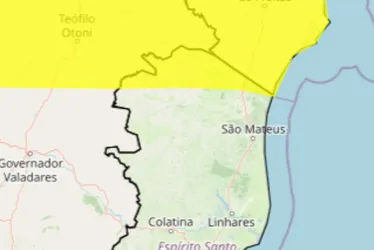 Imagem ilustrativa da imagem Instituto alerta sobre risco de chuvas intensas no ES