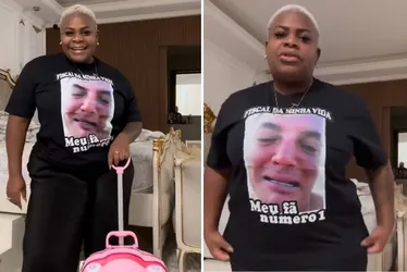 Imagem ilustrativa da imagem Jojo Todynho alfineta Leo Dias em look de volta à faculdade: ‘Meu fã número 1’
